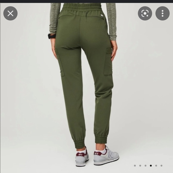 Figs Pants & Jumpsuits Nwt Figs Dark Olive Atlanta High Waisted